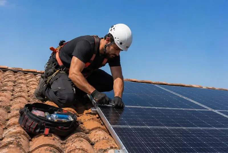 Maintenance et monitoring de panneaux solaires à Saint-Sulpice-la-Pointe